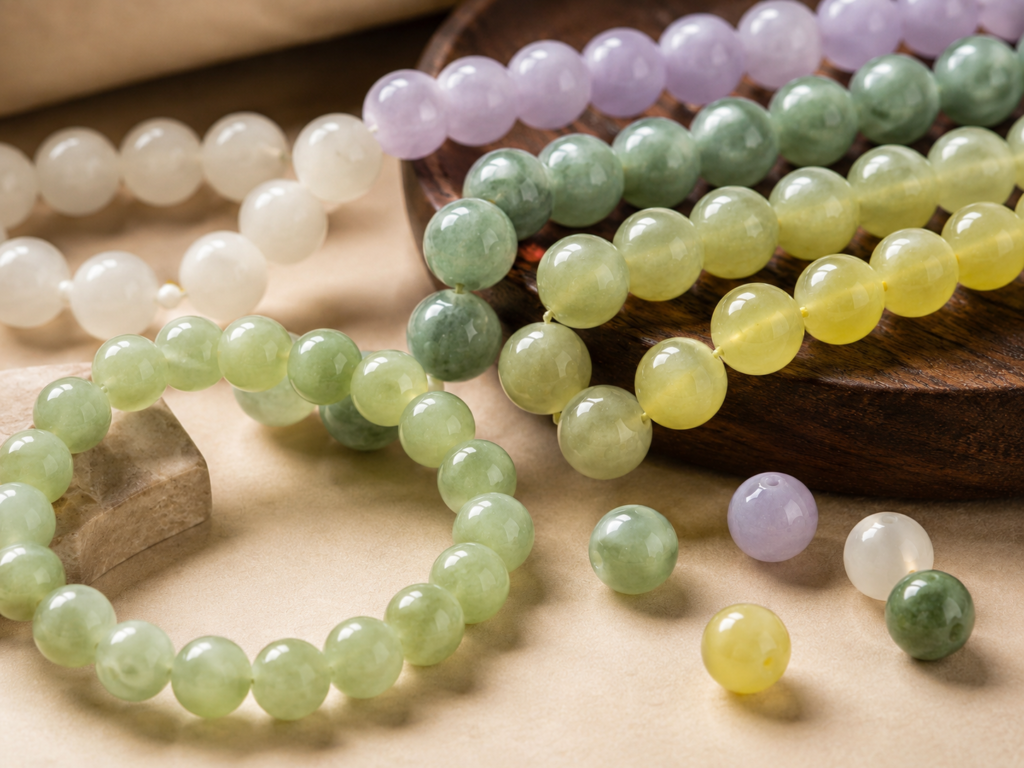 mixed hetian jade beads banner